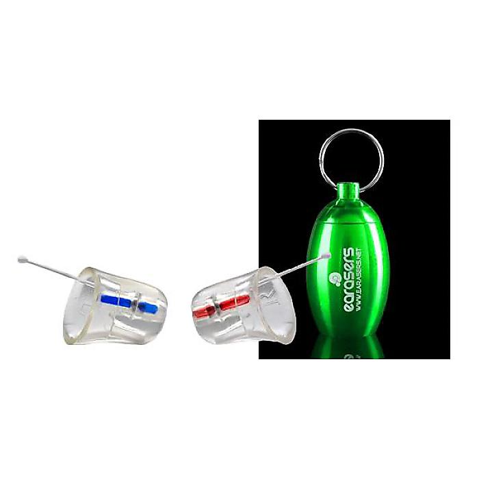 EARASERS ( イヤーレーサー ) / Musicians Hi-Fi Earplugs Lサイズ +専用ケース グリーン