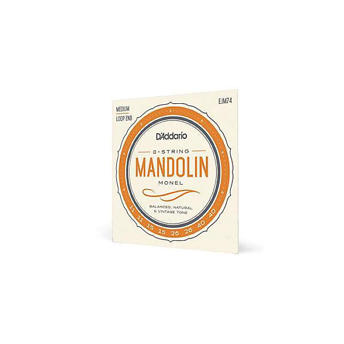 DADDARIO ( ダダリオ ) / EJM74 Mandolin Monel Medium マンドリン弦
