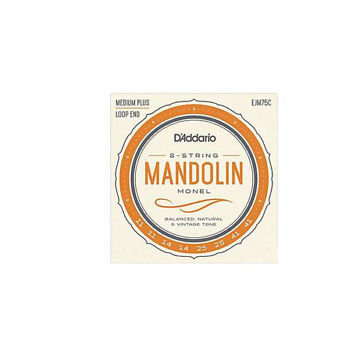 DADDARIO ( ダダリオ ) / EJM75C Mandolin Monel Medium Plus マンドリン弦