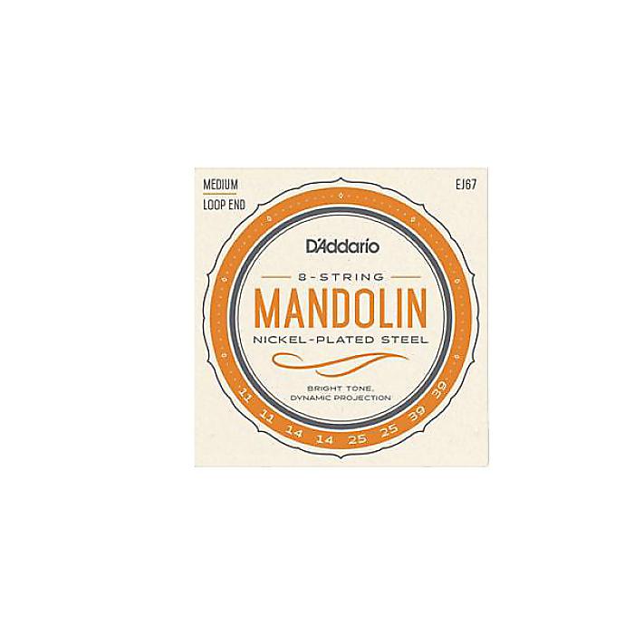 DADDARIO ( ダダリオ ) / EJ67 Mandolin Nickel Medium 11-39 マンドリン弦