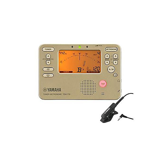 YAMAHA ( ヤマハ ) / TDM-710GLM チューナーメトロノーム マイク付き ゴールド