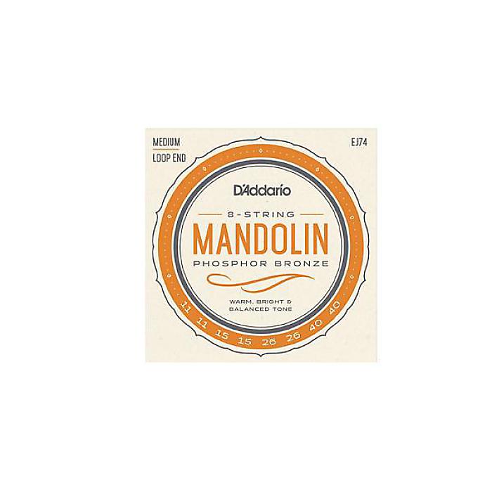 DADDARIO ( ダダリオ ) / EJ74 Mandolin Phosphor Bronze Medium 11-40 マンドリン弦