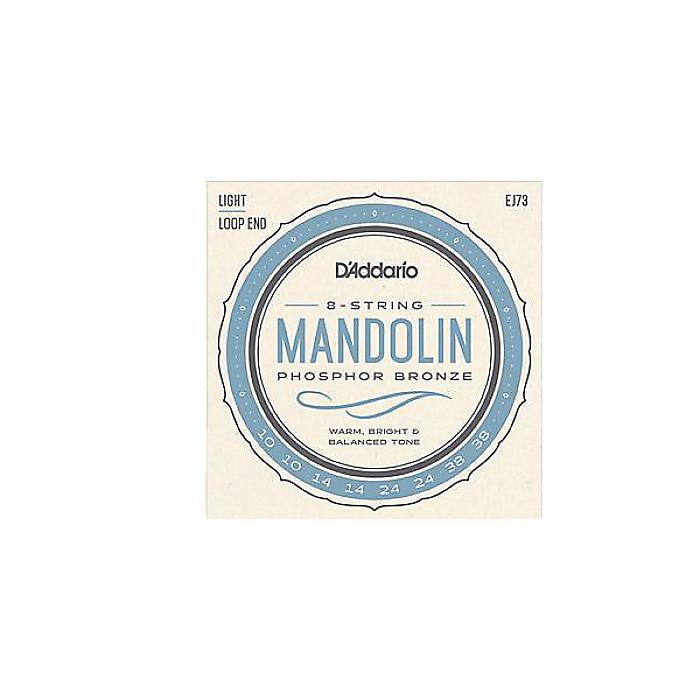 DADDARIO ( ダダリオ ) / EJ73 Mandolin Phosphor Bronze Light 10-38 マンドリン弦