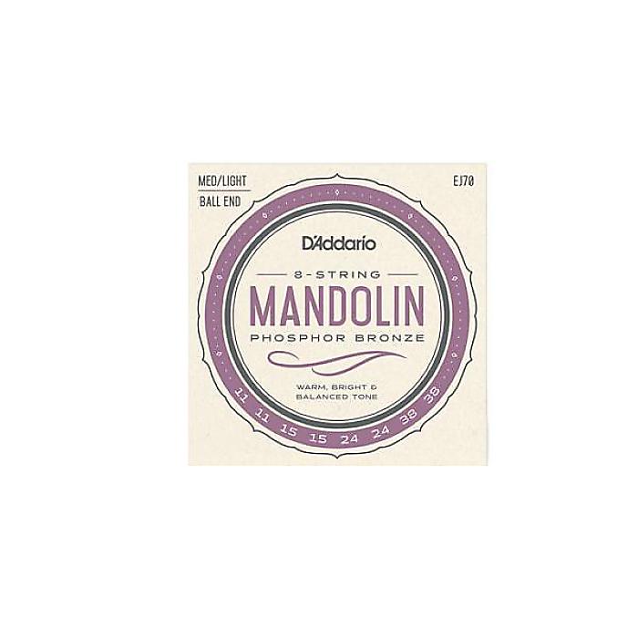 DADDARIO ( ダダリオ ) / EJ70 Mandolin Phosphor Bronze Medium/Light Ball End 11-38