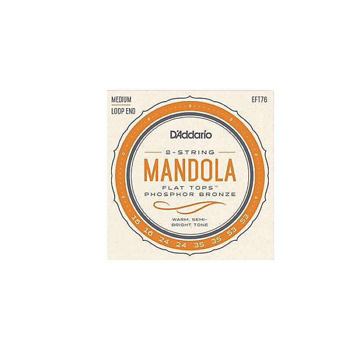 DADDARIO ( ダダリオ ) / EFT76 Mandola Flat Tops Phosphor Bronze Medium 16-53