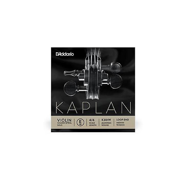DADDARIO ( ダダリオ ) / K301W Kaplan バイオリン弦 E線ワウンド Loop End
