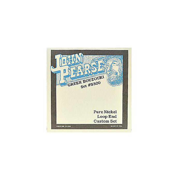 JOHN PEARSE ( ジョンピアーズ ) / 5300 Greek Bouzouki Pure Nickel Loop End