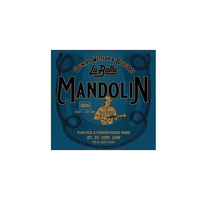 La Bella ( ラベラ ) / 880H Mandolin, Phosphor Bronze - Heavy マンドリン弦