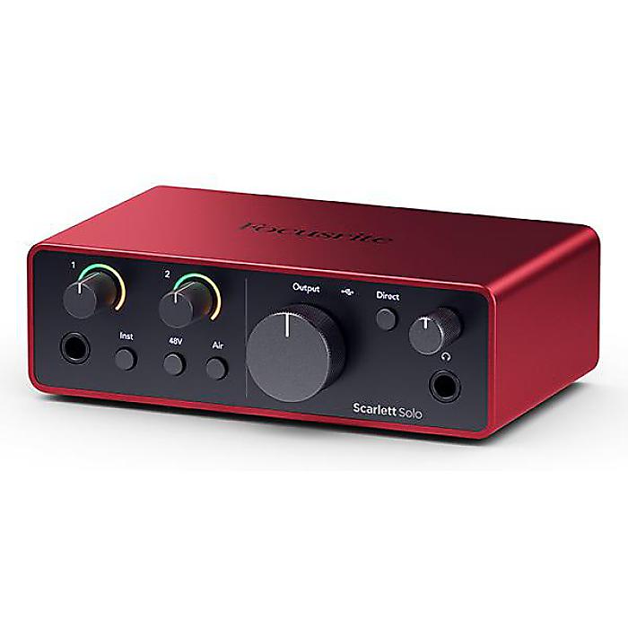 FOCUSRITE ( フォーカスライト ) / Scarlett Solo (gen. 4) オーディオインターフェイス