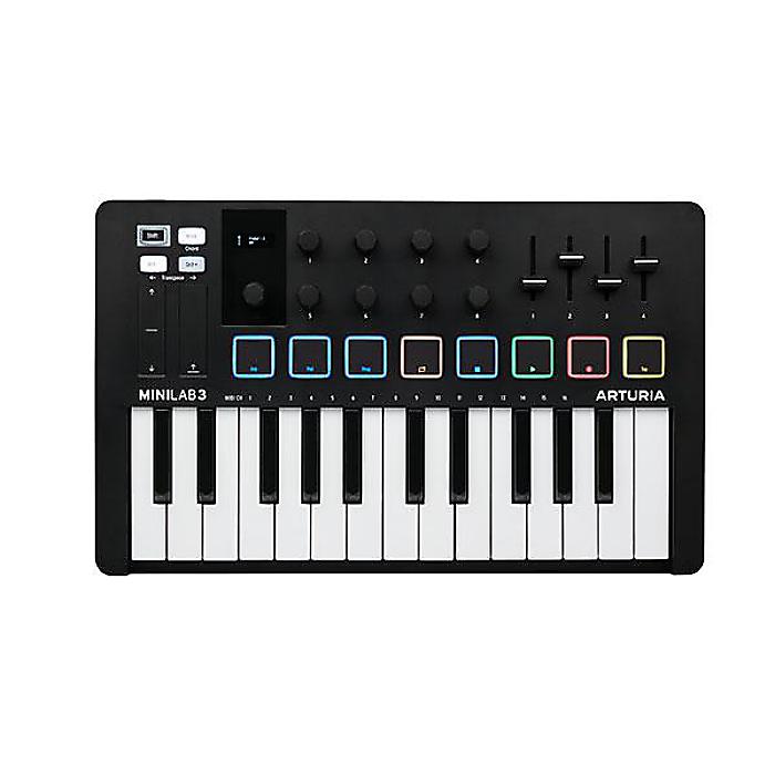 ARTURIA ( アートリア ) / MiniLab 3 Black MIDI キーボード&パッド・コントローラー