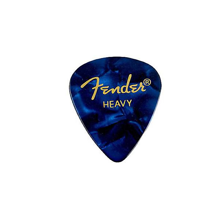 FENDER ( フェンダー ) / Premium Celluloid 351 Shape Pick Heavy Blue Moto