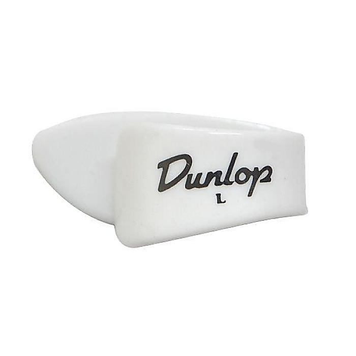 JIM DUNLOP ( ジムダンロップ ) / White Plastic Thumbpick Large