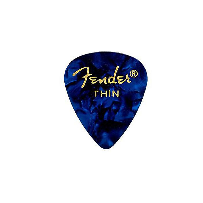 FENDER ( フェンダー ) / Premium Celluloid 351 Shape Pick Thin Blue Moto