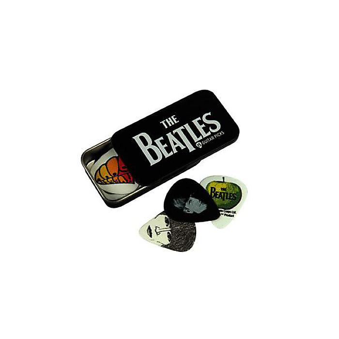 DADDARIO ( ダダリオ ) / 1CAB4-15BT1 BEATLES PICK TIN - Logo 15枚セット