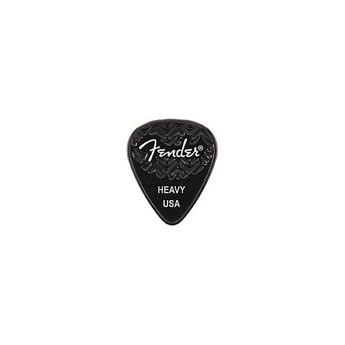 FENDER ( フェンダー ) / 351 SHAPE WAVELENGTH CELLULOID PICKS Black, Heavy