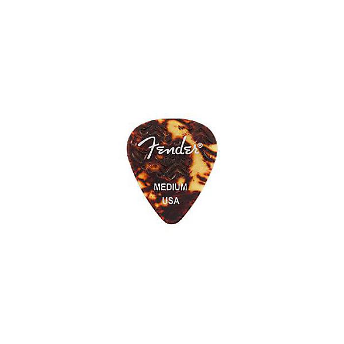 FENDER ( フェンダー ) / 351 SHAPE WAVELENGTH CELLULOID PICKS Tortoise Shell, Medium
