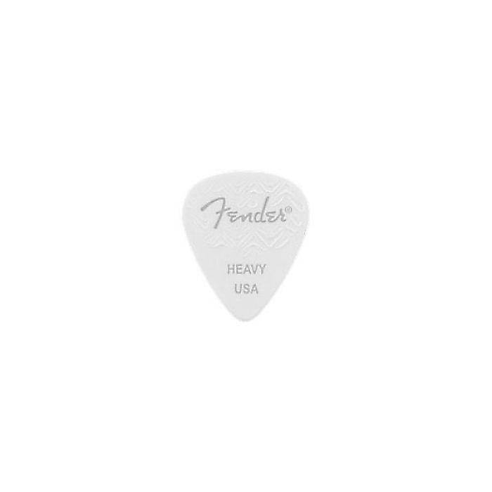 FENDER ( フェンダー ) / 351 SHAPE WAVELENGTH CELLULOID PICKS White, Heavy