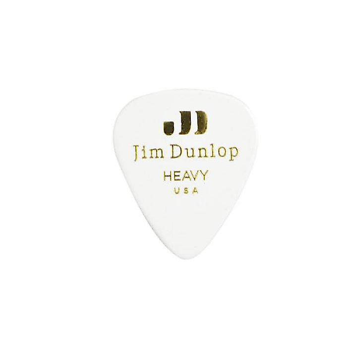 JIM DUNLOP ( ジムダンロップ ) / Genuine Celluloid Classics White Heavy