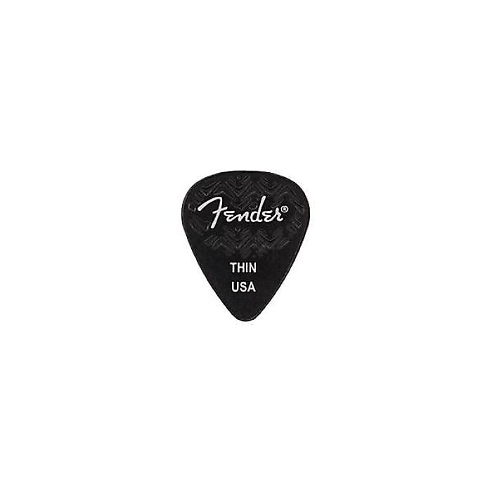 FENDER ( フェンダー ) / 351 SHAPE WAVELENGTH CELLULOID PICKS Black, Thin