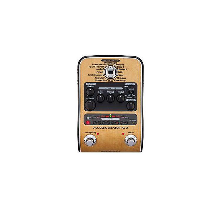 ZOOM ( ズーム ) / AC-2 Acoustic Creator アコースティックギター用プリアンプ
