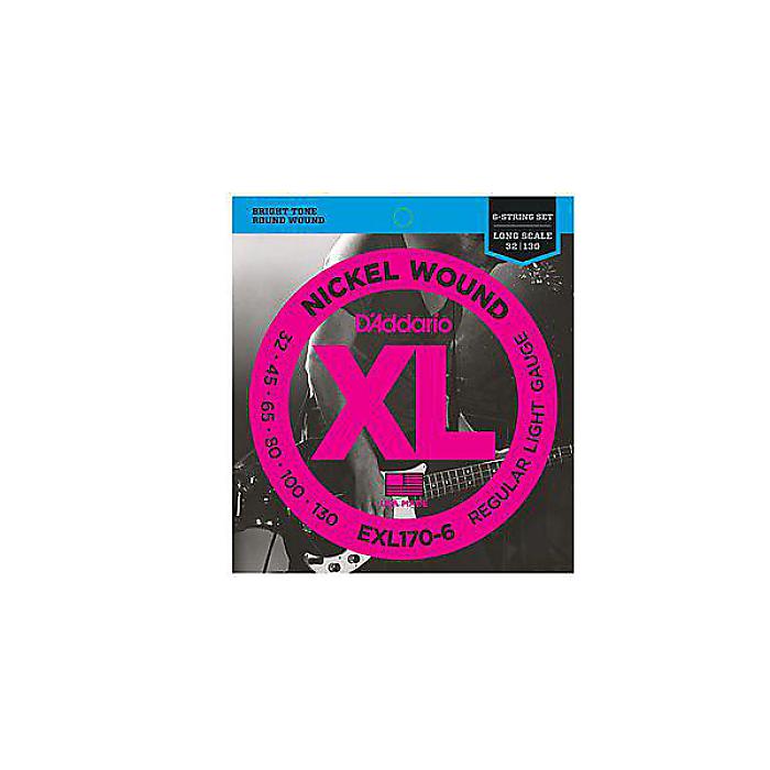 DADDARIO ( ダダリオ ) / EXL170-6 Nickel Wound 6-Strings Bass Light 32-130