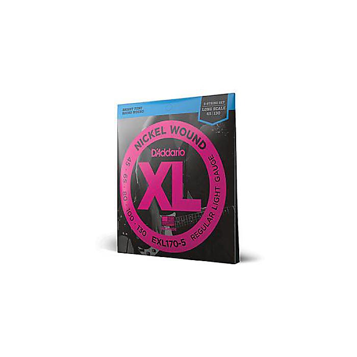 DADDARIO ( ダダリオ ) / EXL170-5 Nickel Wound 5-Strings Bass Light 45-130