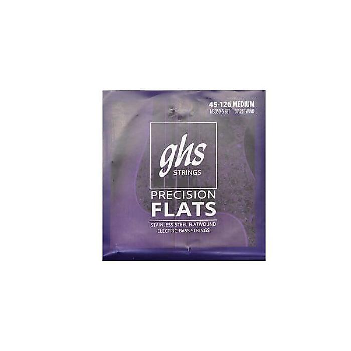GHS ( ジーエイチエス ) / M3050-5 BASS PRECISION FLATS - Medium, 5 String