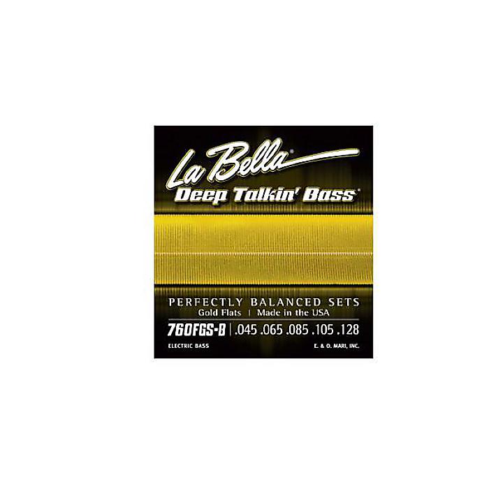 La Bella ( ラベラ ) / 760FGS-B Deep Talkin’Bass Gold Flats 5-Strings