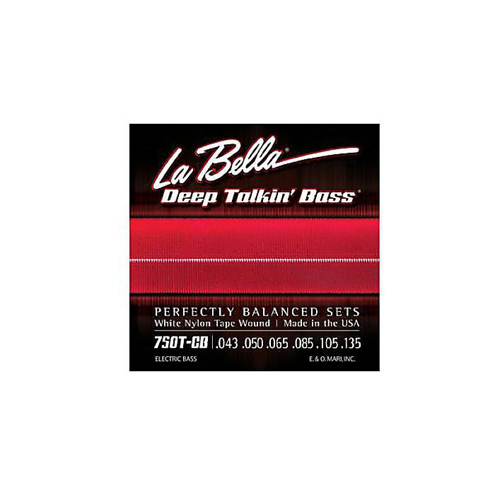 La Bella ( ラベラ ) / 750T-CB White Nylon Tape 6-String Light