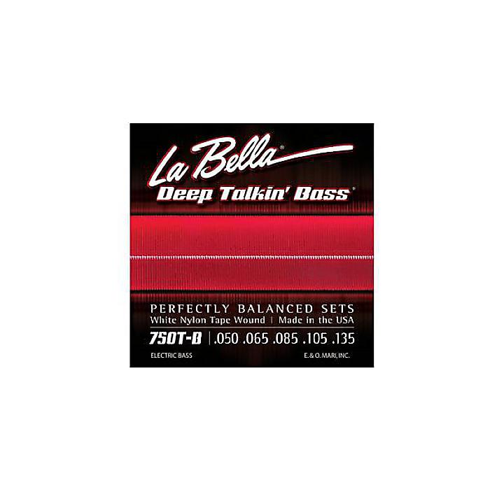 La Bella ( ラベラ ) / 750T-B White Nylon Tape 5-String Light