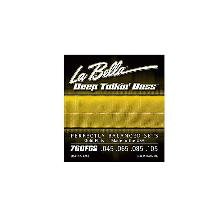 La Bella ( ラベラ ) / 760FGS Deep Talkin’ Bass Gold Flats Standard 45-105