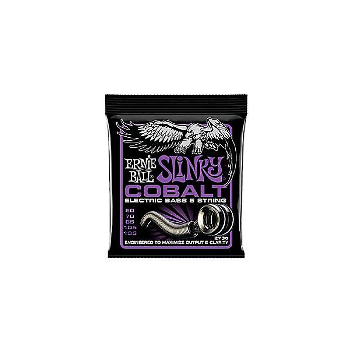 ERNIE BALL ( アーニー・ボール ) / Cobalt Power Slinky 5-String Electric Bass Strings #2738