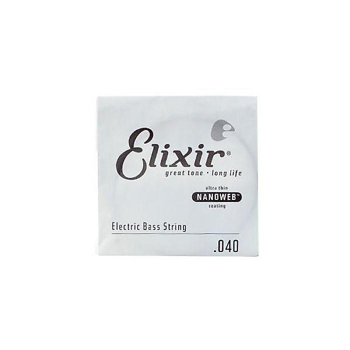 ELIXIR ( エリクサー ) / NANOWEB Single String .040 バラ弦 ニッケル ♯15340