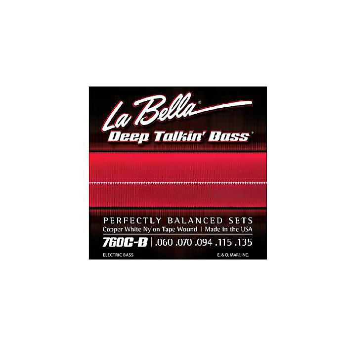 La Bella ( ラベラ ) / 760C-B Copper White Nylon Tape 5-String
