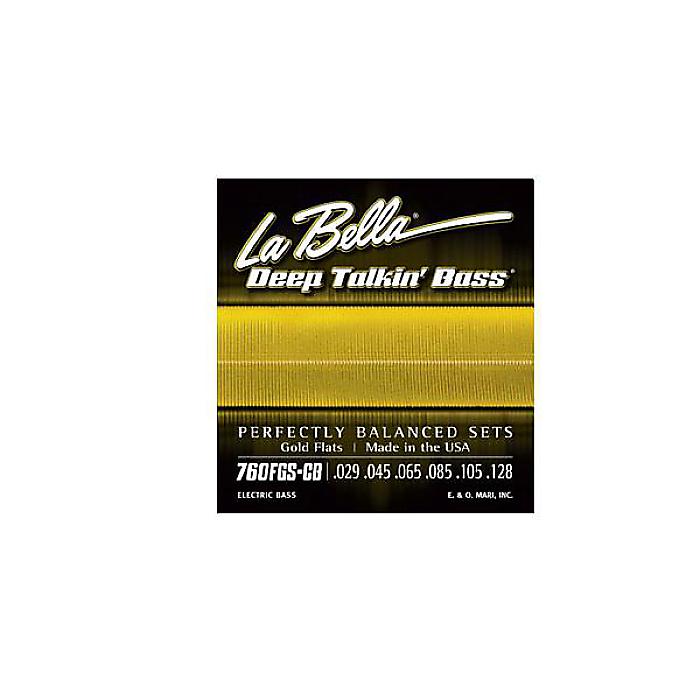 La Bella ( ラベラ ) / 760FGS-CB Deep Talkin’Bass Gold Flats 6-Strings