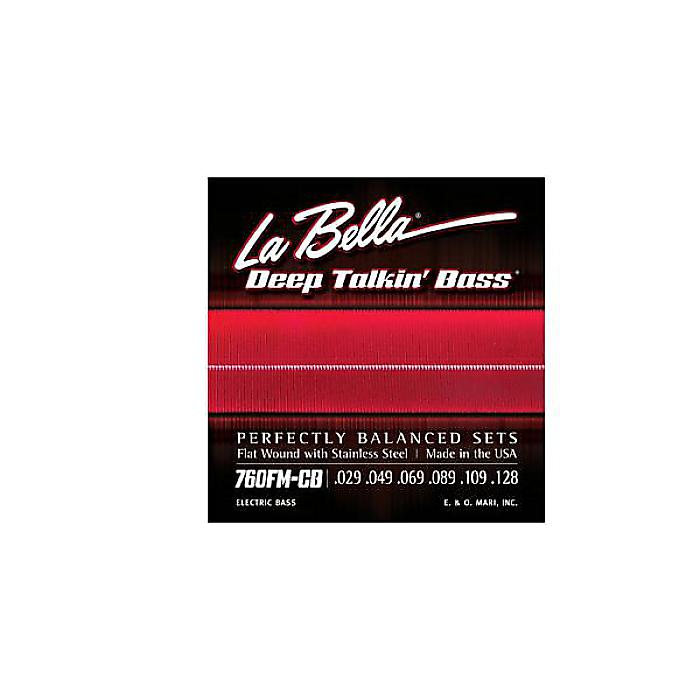 La Bella ( ラベラ ) / 760FM-CB Deep Talkin’ Bass Flats, 6-String Medium