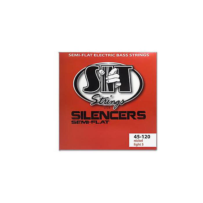 SIT STRINGS ( エスアイティーストリングス ) / NRL545120L 5-STRING LIGHT SILENCER NICKEL SEMI-FLAT BASS