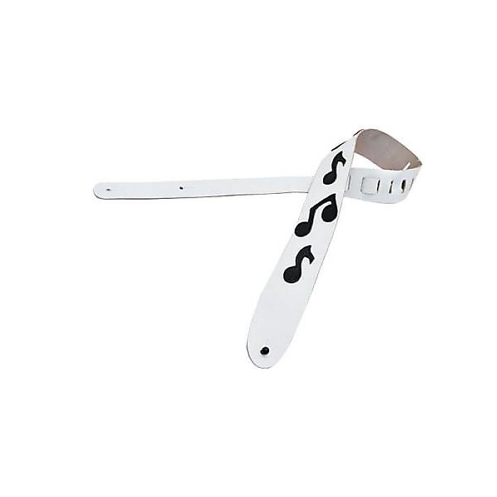 Perris ( ペリーズ ) / 2.5inch LEATHER STRAP WHT BLK/NOTES