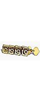 ALLPARTS ( ������ѡ��� )  / TK-7816-002 Bass Keys - Open Gear Large Post - 4-in-line set