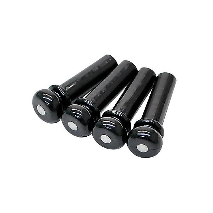 ALLPARTS ( オールパーツ ) / BP-0677-023 Black Grooved Acoustic Bass Bridge Pins