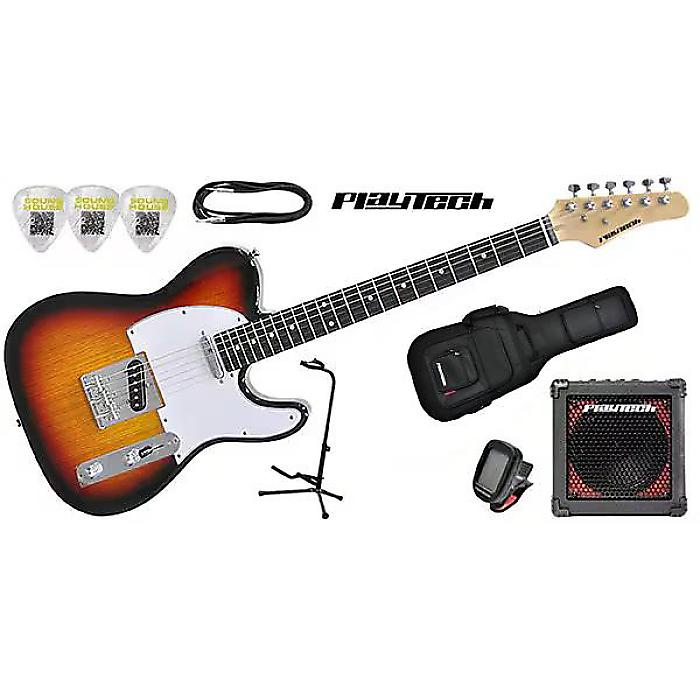 PLAYTECH ( プレイテック ) / TL250 ギター入門セット Rose Sunburst