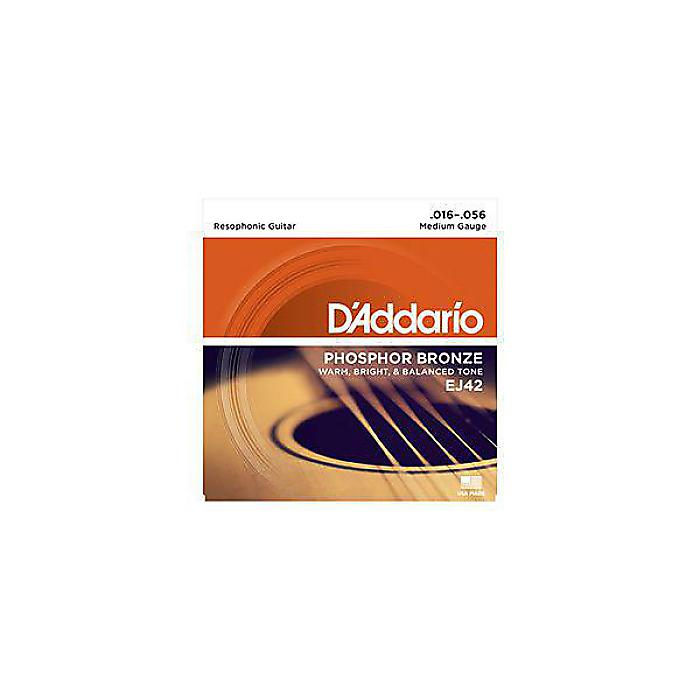 DADDARIO ( ダダリオ ) / EJ42 Phosphor Bronze Wound Resophonic Guitar / Medium