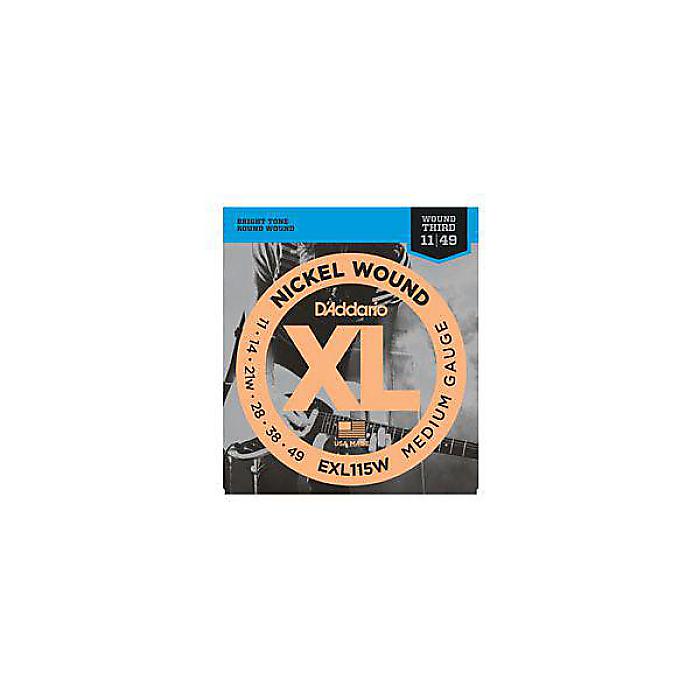 DADDARIO ( ダダリオ ) / EXL115W XL Nickel Round Wound Blues/Jazz Rock/Wound 3rd
