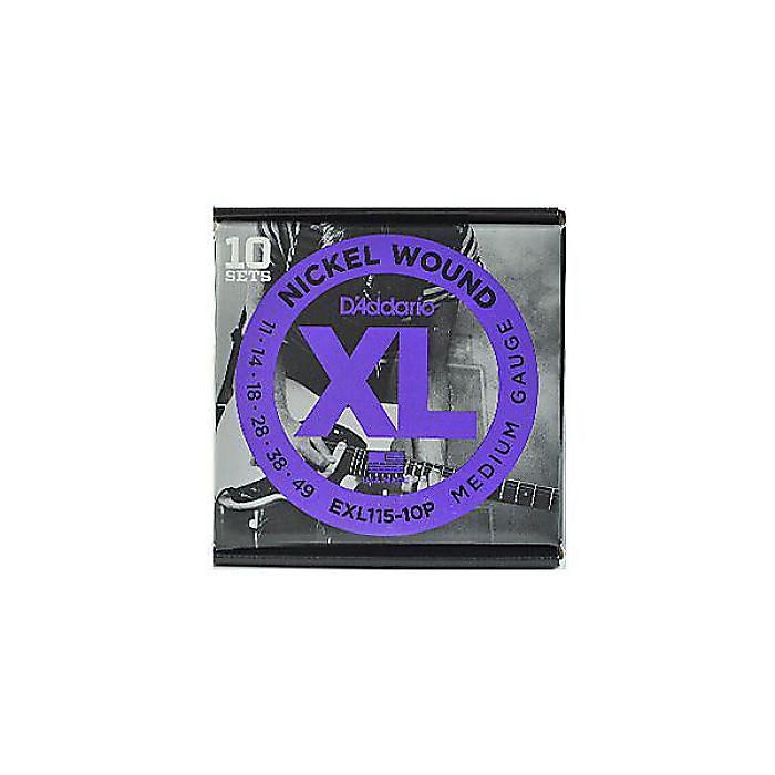 DADDARIO ( ダダリオ ) / EXL115-10P XL Nickel Multi-Packs Blues/Jazz Rock