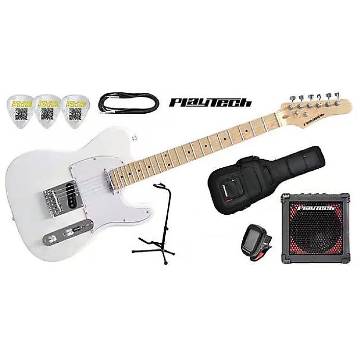 PLAYTECH ( プレイテック ) / TL250ギター入門セットMaple White