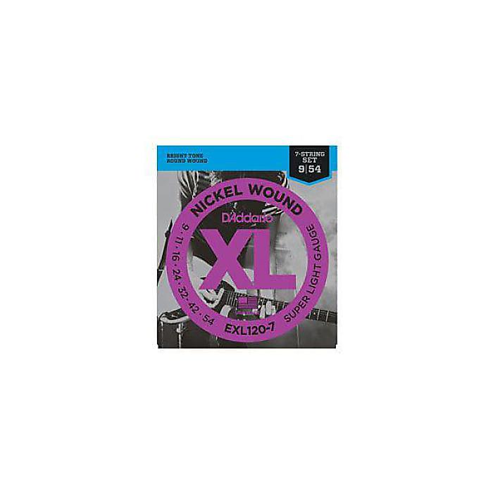 DADDARIO ( ダダリオ ) / EXL120-7 XL Nickel Round Wound Super Light 7-string