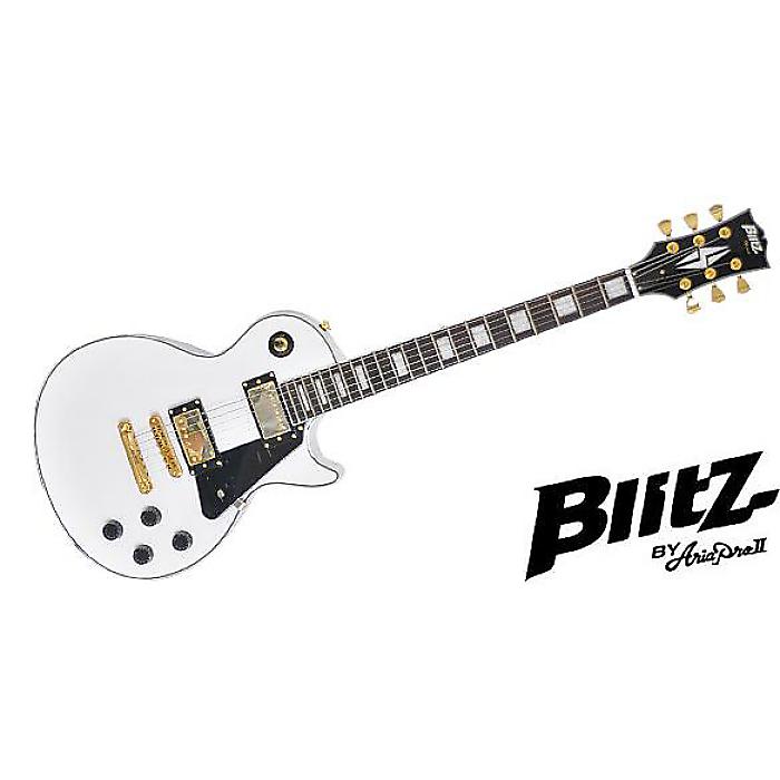 BLITZ BY ARIAPROII ( ブリッツバイアリアプロツー ) / BLP-CST White エレキギター