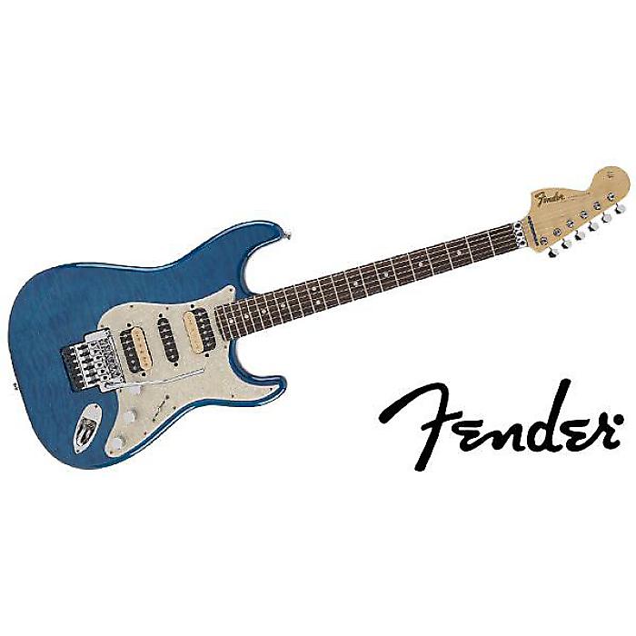 FENDER ( フェンダー ) / MICHIYA HARUHATA STRATOCASTER Rose CaribbeanBlue Transparent
