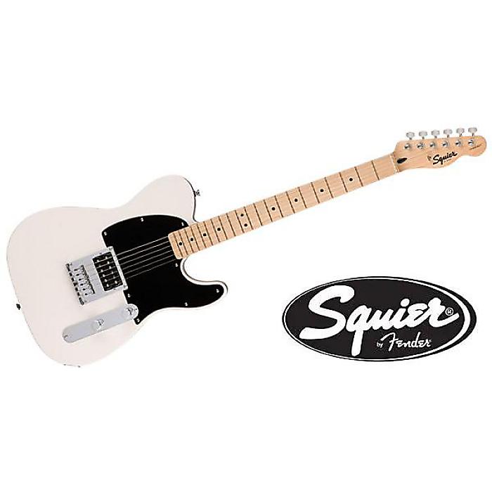 SQUIER ( スクワイヤ ) / Sonic Esquire H Maple-FB Black-PG Arctic White
