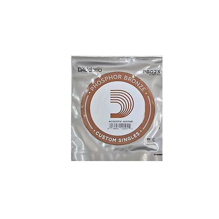 DADDARIO ( ダダリオ ) / PB023 Single Phosphor Bronze Wound 023